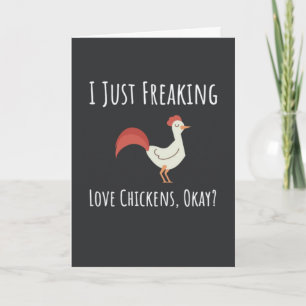 Funny Chicken Cards Humor Humorous Joke Animals