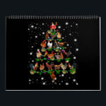 Funny Chicken Christmas Tree Ornaments Decor Calendar<br><div class="desc">Funny Chicken Christmas Tree Ornaments Decor</div>