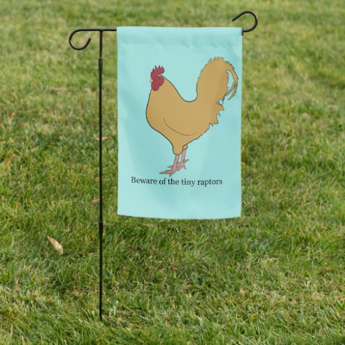 Funny Chicken coop  Garden Flag