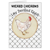 Funny Chicken Egg Novelty Rustic Shabby Farmhouse (Front)