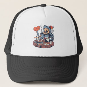 Funny Chicken Food Pun Trucker Hat