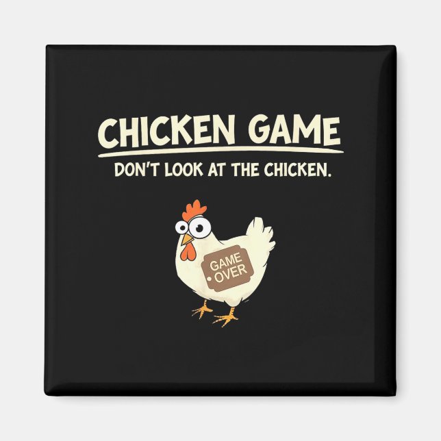 Funny Chicken Game Design Ltd Uni Chicken Game_ Do Magnet (Front)