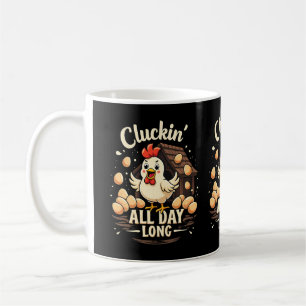 Funny Chicken Humor Rustic Farm Life Coffee Mug