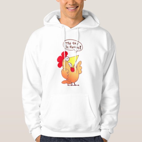 Funny Chicken Little T Shirt | Cartoon Chicken T | Zazzle.com