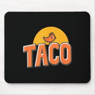 Funny Chicken Meme Trendy Taco Trump Always Chicke Mouse Pad