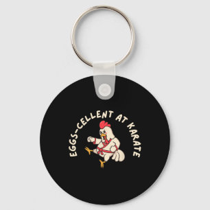 Funny Chicken Mode  Keychain