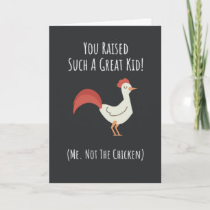 Funny Chicken Mom Cards Humor Humorous Mother Her