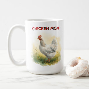 Funny Chicken Mom Farm Coffee Mug