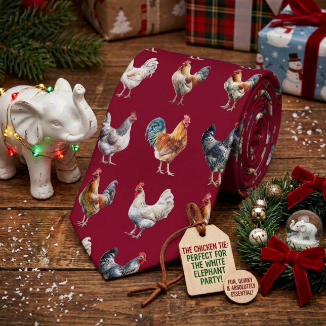 Funny Chicken Neck Tie (Creator Uploaded)