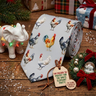 Funny Chicken Neck Tie