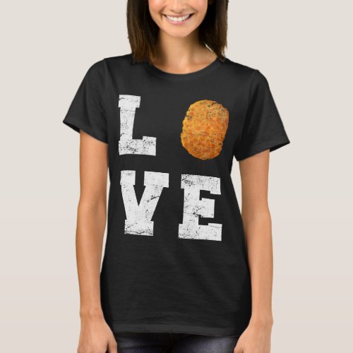 Funny Chicken Nugget Love Funny Nugget Lover Nug L T_Shirt