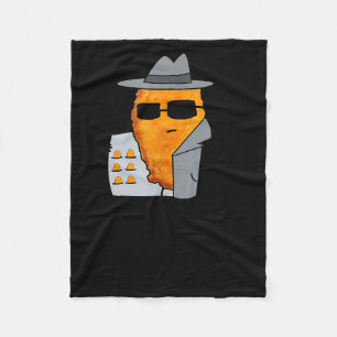 Funny Chicken Nuggets - Nugs Not Drugs Fleece Blanket