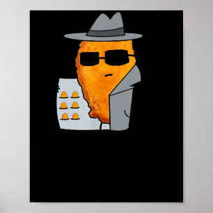 Funny Chicken Nuggets - Nugs Not Drugs Poster