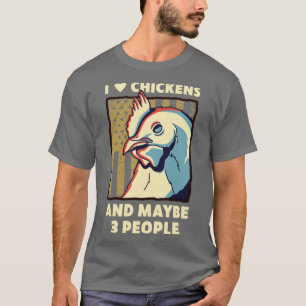 Funny Chicken Shirt For Men Chicken Dad Chicken Fa