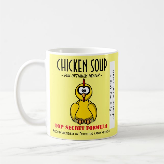 Funny Chicken Soup Mug (Left)