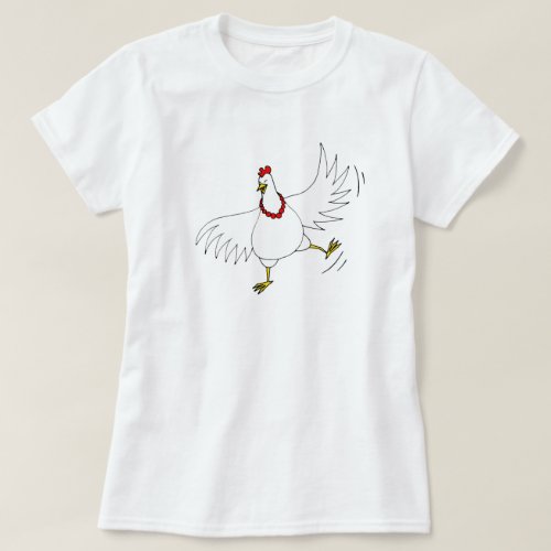 Funny Chicken T_shirt