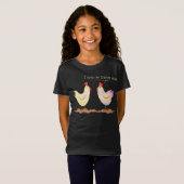Funny Chicken was an Easter Egg Dark T-Shirt (Front Full)