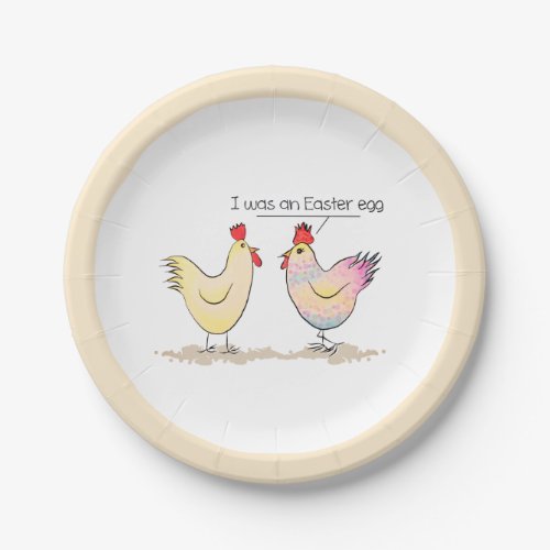 Funny Chicken was an Easter Egg Party Paper Plates