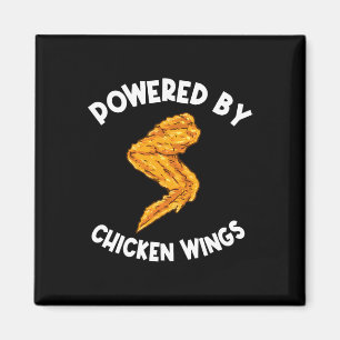 Funny Chicken Wings Apparel Fast Food Hot Wing  Magnet