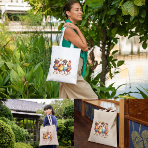 Funny Chickens for her chicken lover  Tote Bag