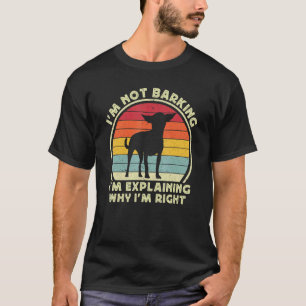 Funny Chihuahua Dog For Men Boys Retro Chiwawa Lov T-Shirt