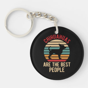 Funny Chihuahua Dogs Gift Keychain