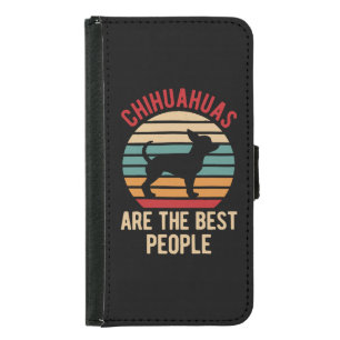 Funny Chihuahua Dogs Gift Samsung Galaxy S5 Wallet Case
