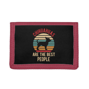 Funny Chihuahua Dogs Gift Trifold Wallet
