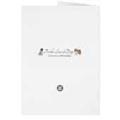 Funny Chihuahua Easter Card (Back)
