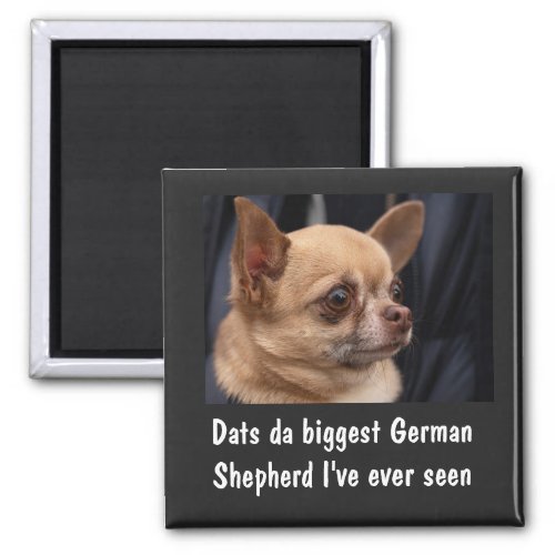 FUNNY CHIHUAHUA MAGNET