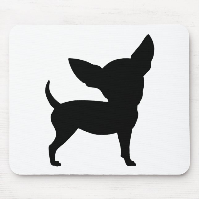 Funny Chihuahua Mouse Pad (Front)