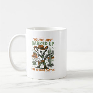 Funny Chihuahua Western Mug – You've Just Barked 
