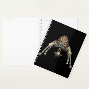Funny Childish Giraffe Planner