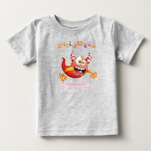 Funny Childish Halloween Monster Toddler Baby T-Sh Baby T-Shirt