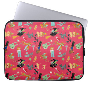 Funny children's characters laptop sleeve