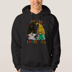 Funny Chili Gnomes Todays Vibe Lots Of Spicy Hoodie