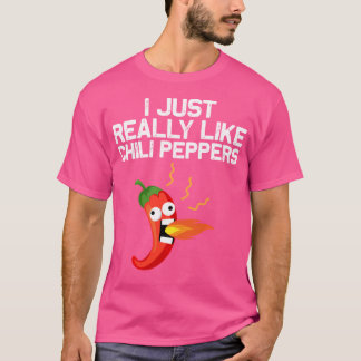 Funny Chili Pepper Design For Men Women Spicy Haba T-Shirt