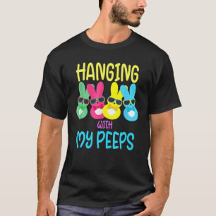 Funny Chillin With My Bunny Boys Men Easter Day Bu T-Shirt
