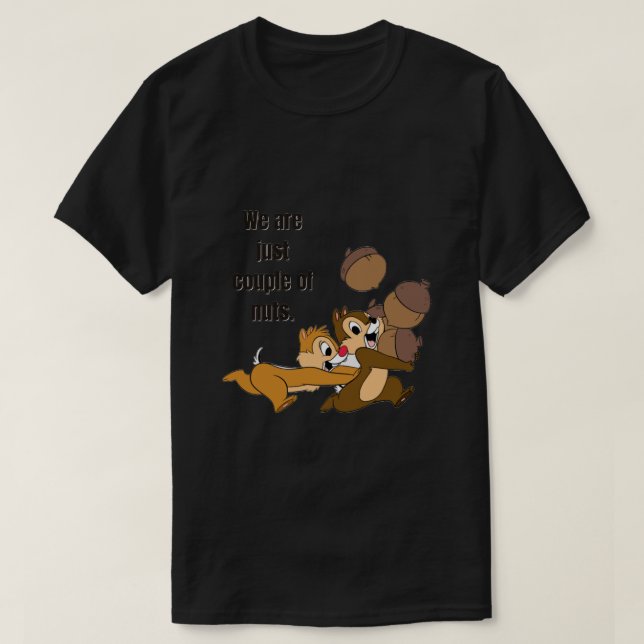 Funny chip and dale.  T-Shirt (Design Front)