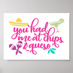 Funny Chips and Queso Mexican Party Decor