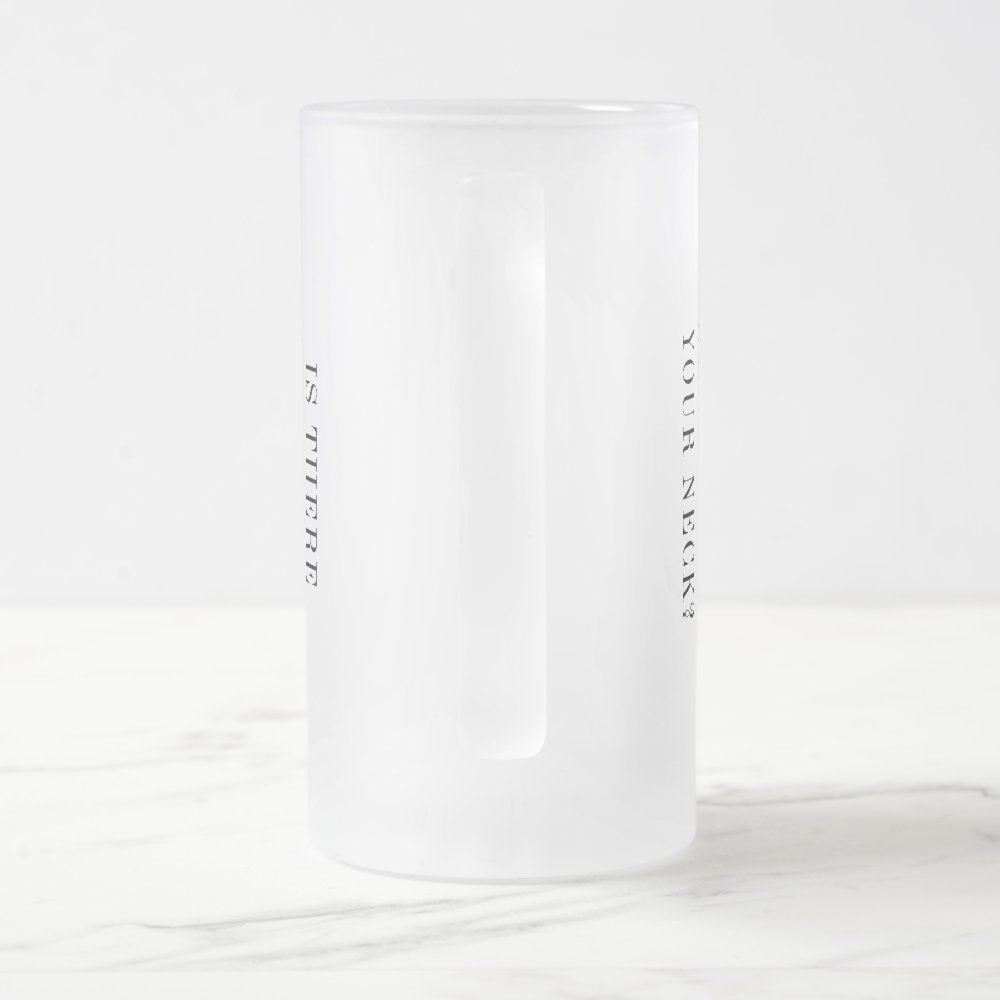 Funny Chiropractor Bone Adjuster Coworker Frosted Glass Beer Mug
