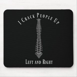 Funny Chiropractor Occupation Gift T- Shirt Mouse Pad