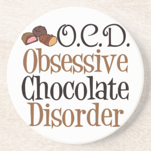 Funny Chocolate Drink Coaster