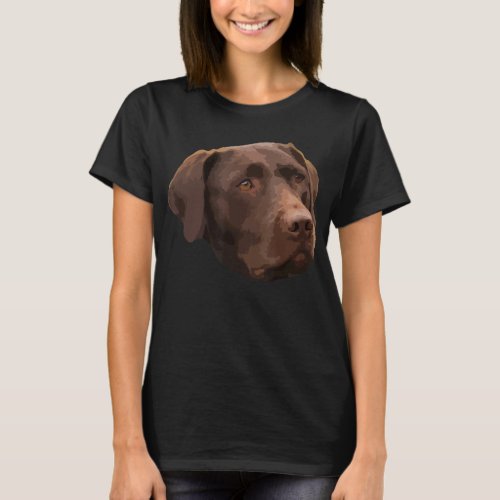 Funny Chocolate Lab T_Shirt  Labrador Retriever Do