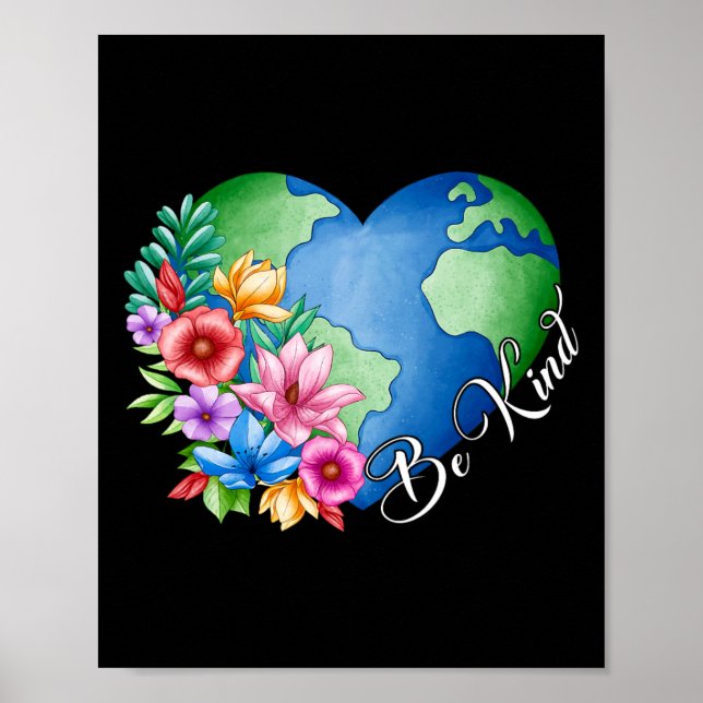Funny Choose Kindness Cute Unity Day Back To Schoo Poster (Front)