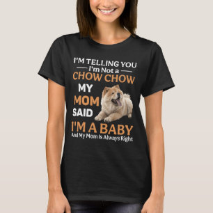 Funny Chow Chow Dog T-Shirt