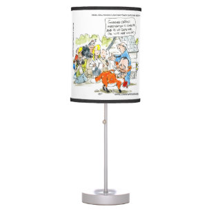 Funny Chris Christie Like A Fox Table Lamp