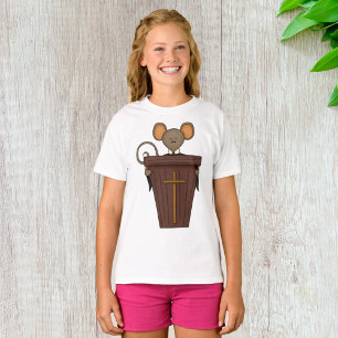 Funny Christian Church Mouse Character T-Shirt
