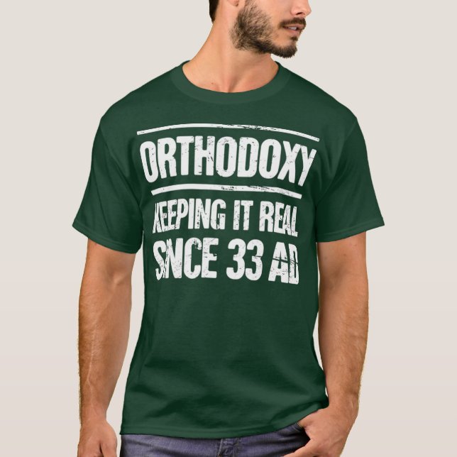 Funny  Christian Eastern Orthodox T-Shirt (Front)