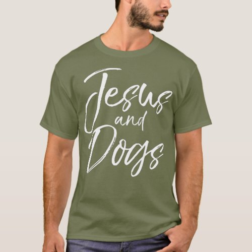 Funny Christian Gift for Women Cute Jesus and T_Shirt